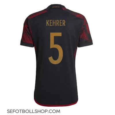 Billiga Tyskland Thilo Kehrer #5 Borta fotbollskläder VM 2022 Kortärmad